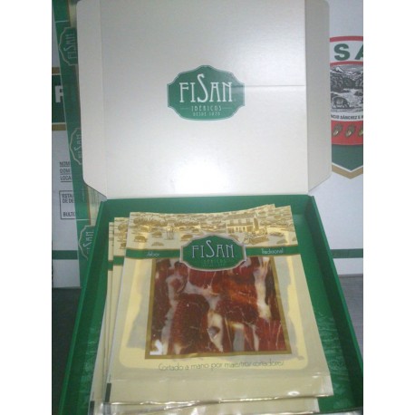 Loncheado jamón cerdo ibérico de cebo 150 grs