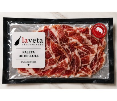 Paleta de cerdo ibérico de bellota. Criados y Alimentados en Guijuelo
