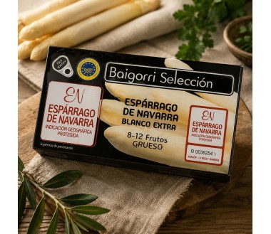 Espárragos de Navarra Extra 8-12 Baigorri | La Veta