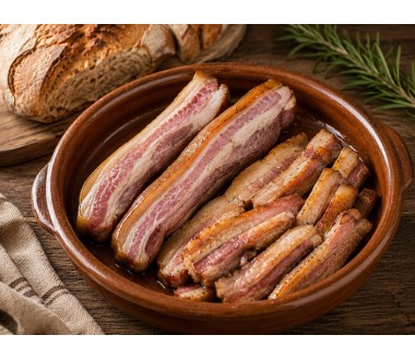 Torreznos de Soria, panceta para torreznos, torrezno crujiente y compr