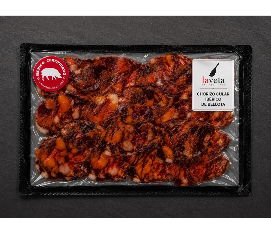 Chorizo de Bellota Ibérico FISAN 100% Natural | La Veta